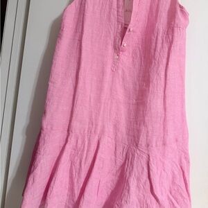 Lilly Pulitzer Light Pink Linen Dress